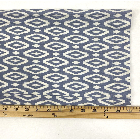 Willi Smith Pants Womens Sz 2 Linen Blend Flare Blue‎ White Slacks Boho Coastal - Picture 8 of 9